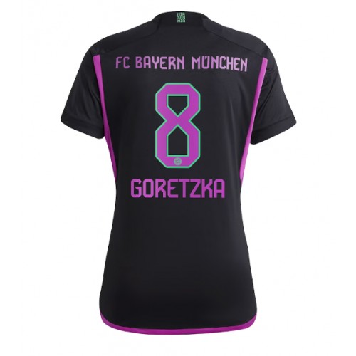 Bayern Munich Leon Goretzka #8 Gostujuci Dres za Ženska 2023-24 Kratak Rukav